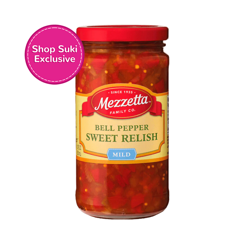 Mezzetta Bell Pepper Sweet Relish Mild 355ml