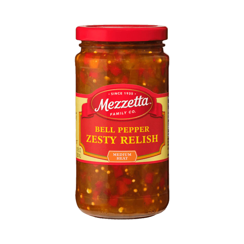 Mezzetta Bell Pepper Zesty Relish Medium Heat 355ml