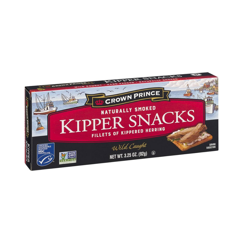 Crown Prince Kipper Snack Fillets Wild Caught 92g