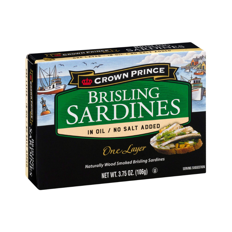 Crown Prince Brisling Sardines In Oil 106g