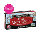 Crown Prince Flat Anchovies In Pure Olive Oil 56g