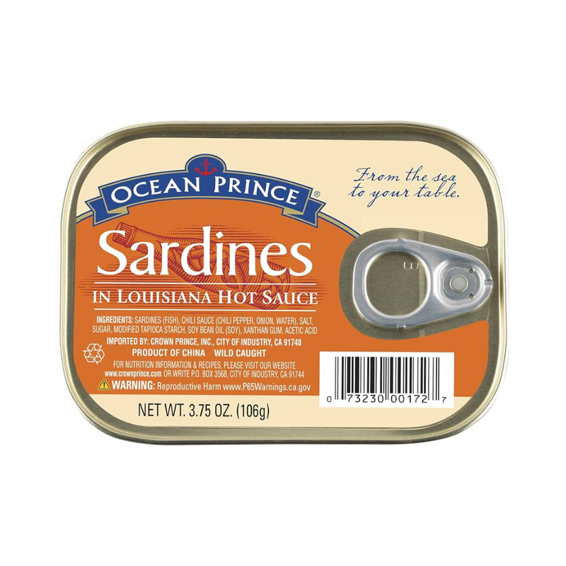 Ocean Prince Sardines In Louisiana Hot Sauce 106g