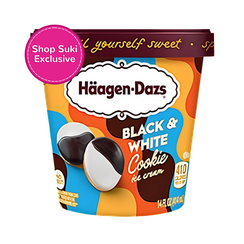 Haagen-Dazs Black And White Cookie Ice Cream 414ml