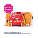 Red Ribbon Raisin Bread Rolls