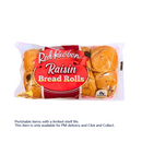 Red Ribbon Raisin Bread Rolls