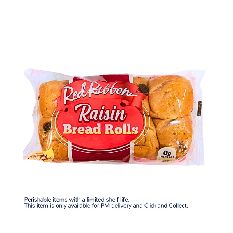 Red Ribbon Raisen Bread Rolls