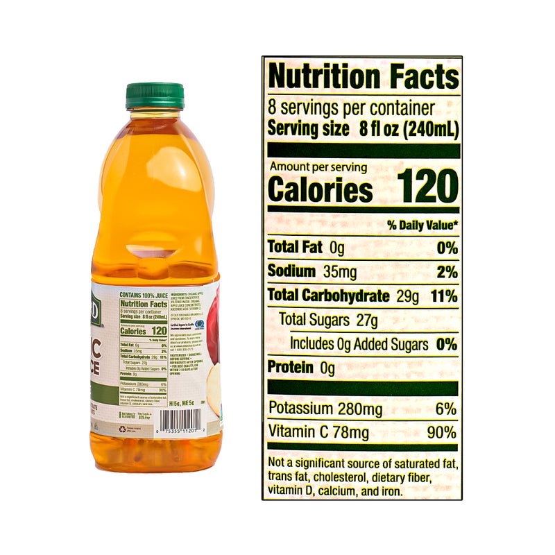 Old Orchard 100% Apple Juice Organic (64oz)