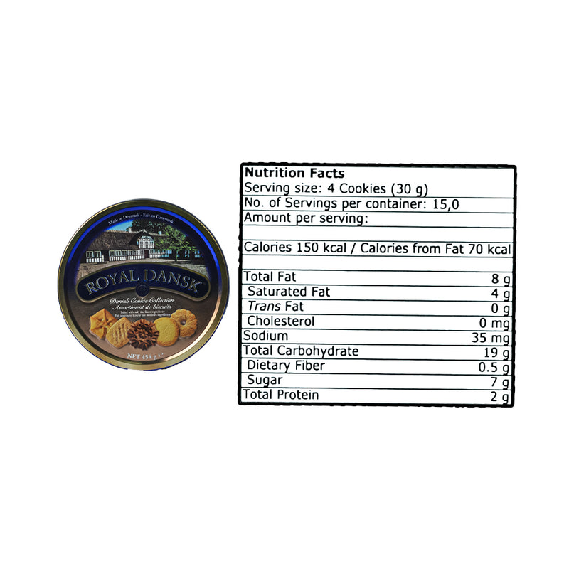 Royal Dansk Cookies Danish Collection 454g