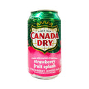 Canada Dry Strawberry Fruit Splash Ginger Ale 355ml
