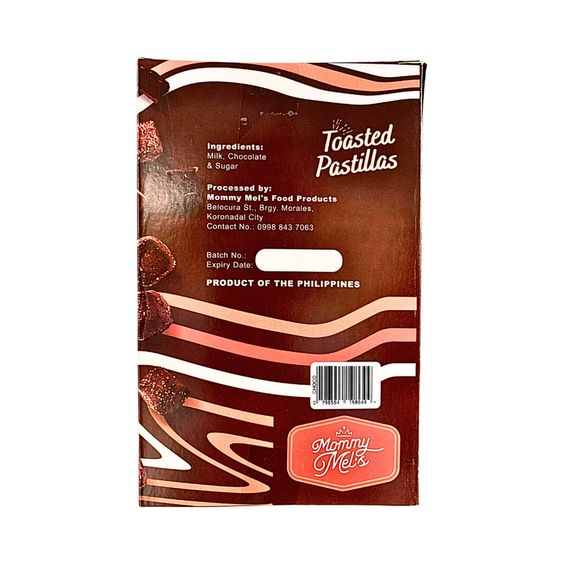 Mommy Mel's Toasted Pastillas Chocolate 150g