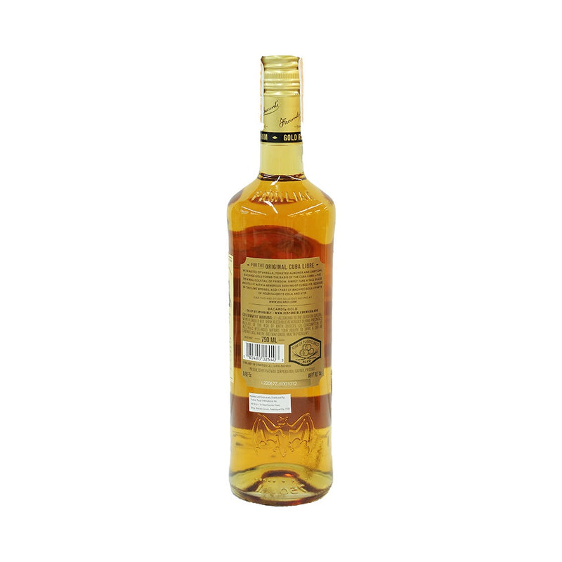 Bacardi Carta de Oro Gold Rum 750ml