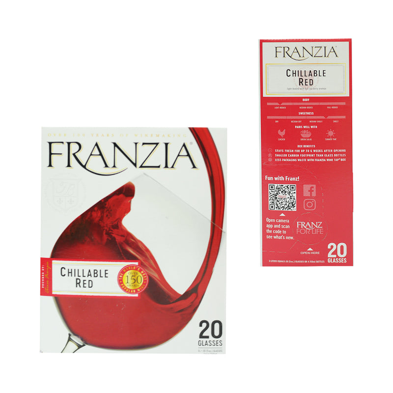 Franzia Chillable Red 3L