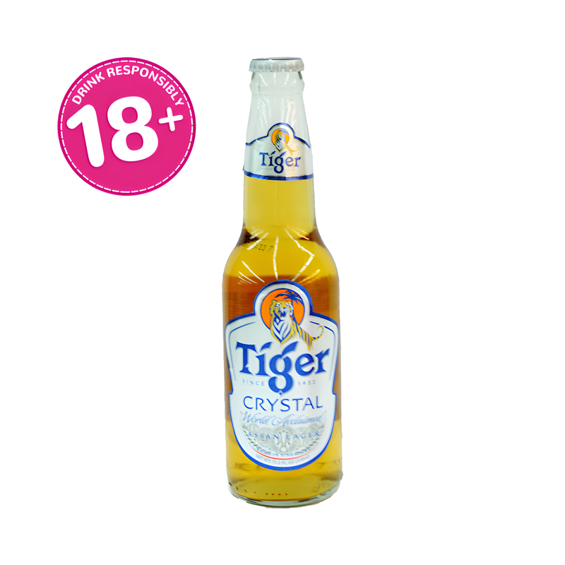 Tiger Crystal Light Bottle 330ml (11.2oz)