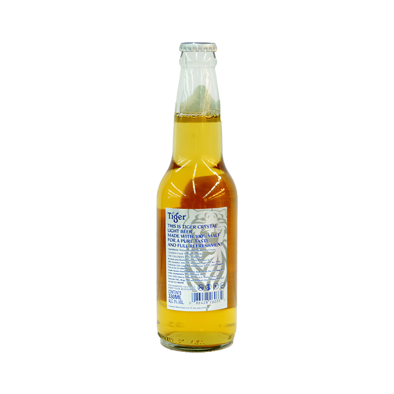 Tiger Crystal Light Bottle 330ml (11.2oz)