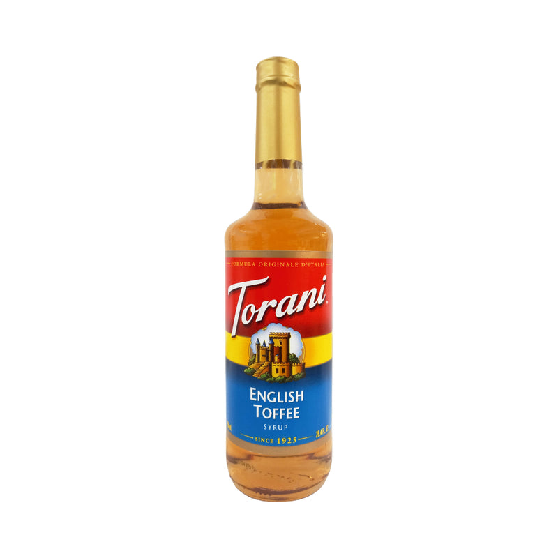 Torani Flavoring Syrup English Toffee 750ml