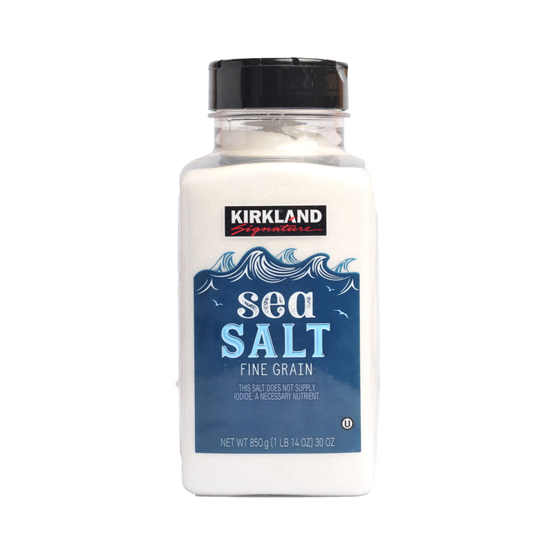 Kirkland Sea Salt Pure Fine Grain 850g (30oz)