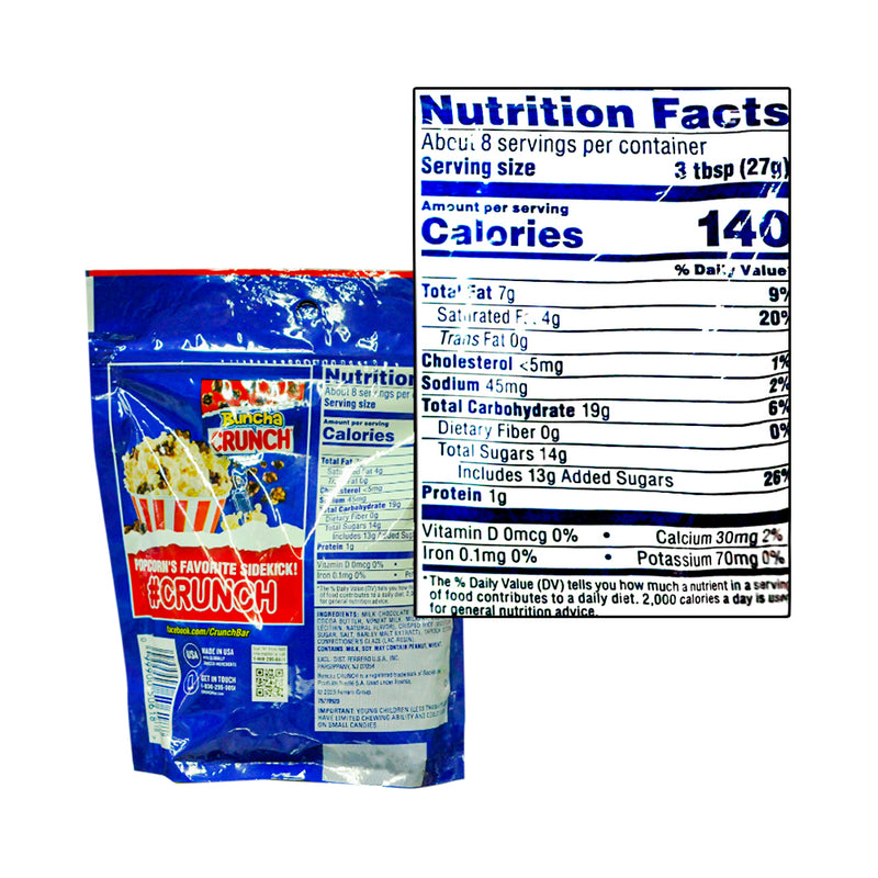 Nestle Crunch Buncha Milk Chocolate 8oz (226.7g)