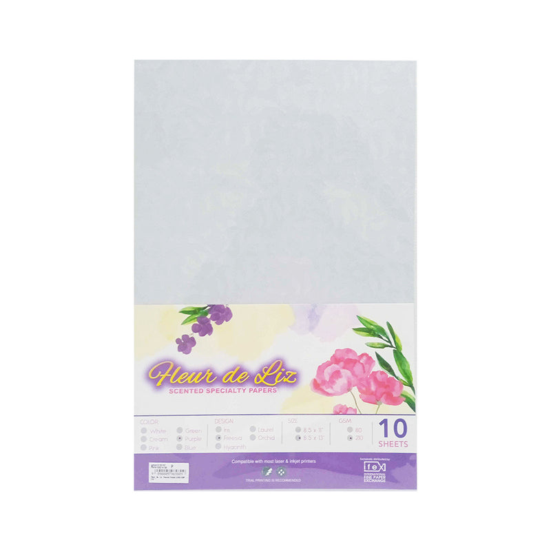 Fleur De Liz Freesia Purple Long 210gsm Long