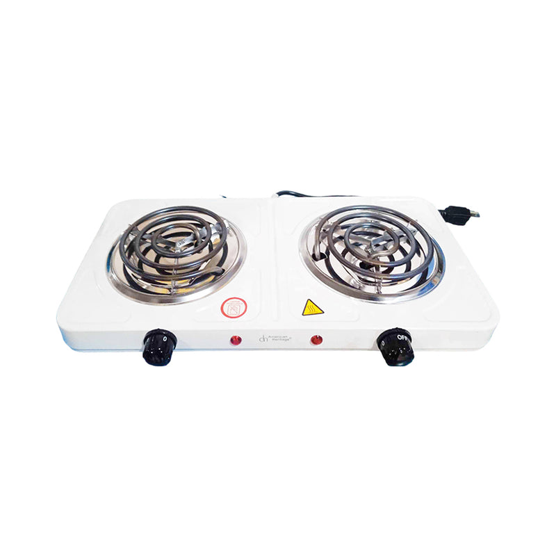 American Heritage Electric Stove Double Coil