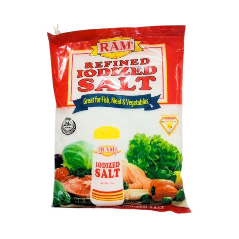 Ram Refined Iodized Salt 1kg
