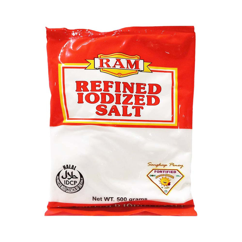 Ram Refined Iodized Salt 500g