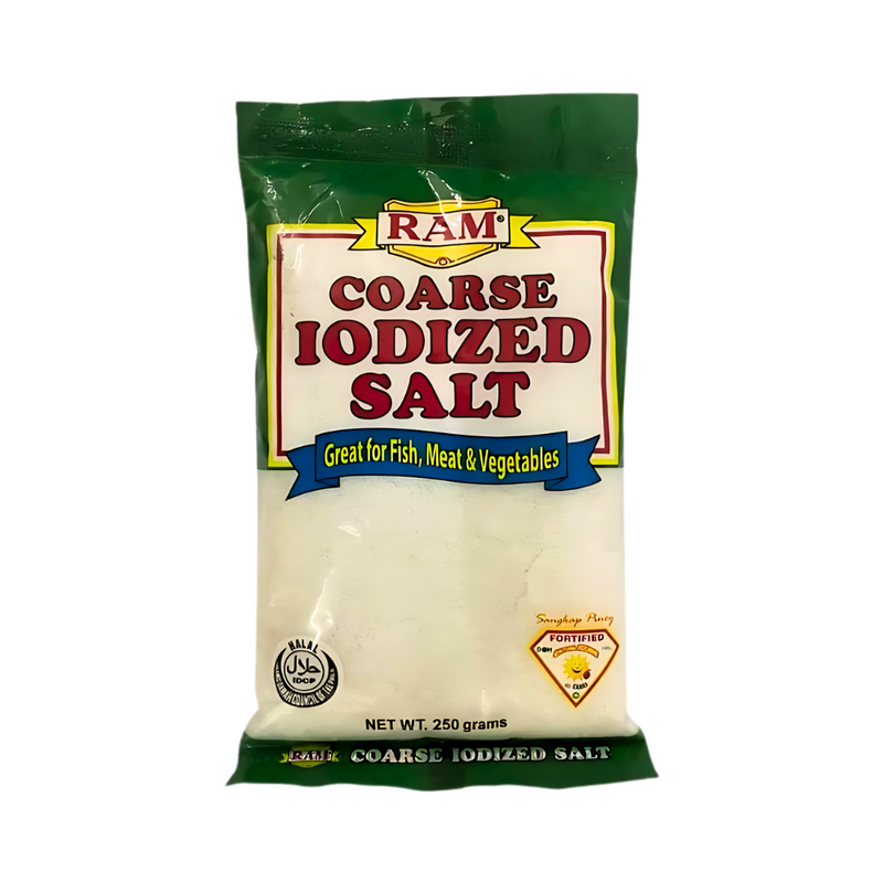Ram Coarse Iodized Salt 250g