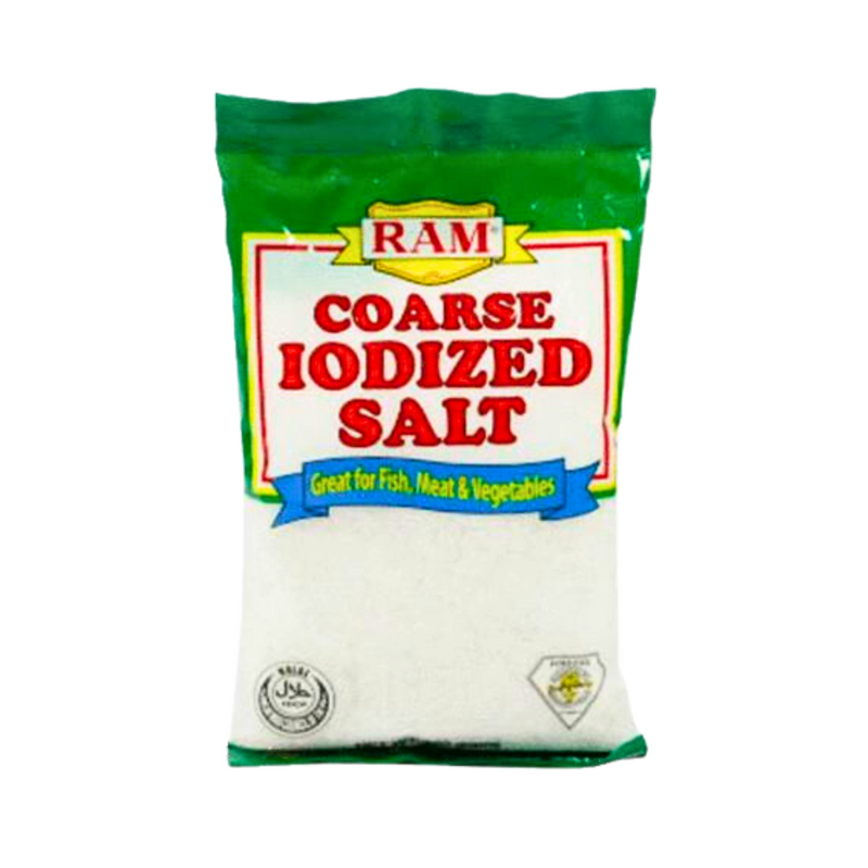 Ram Coarse Iodized Salt 500g