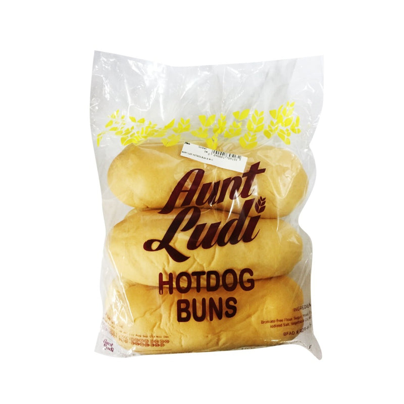 Aunt Ludi Hotdog Bun Pack 6's