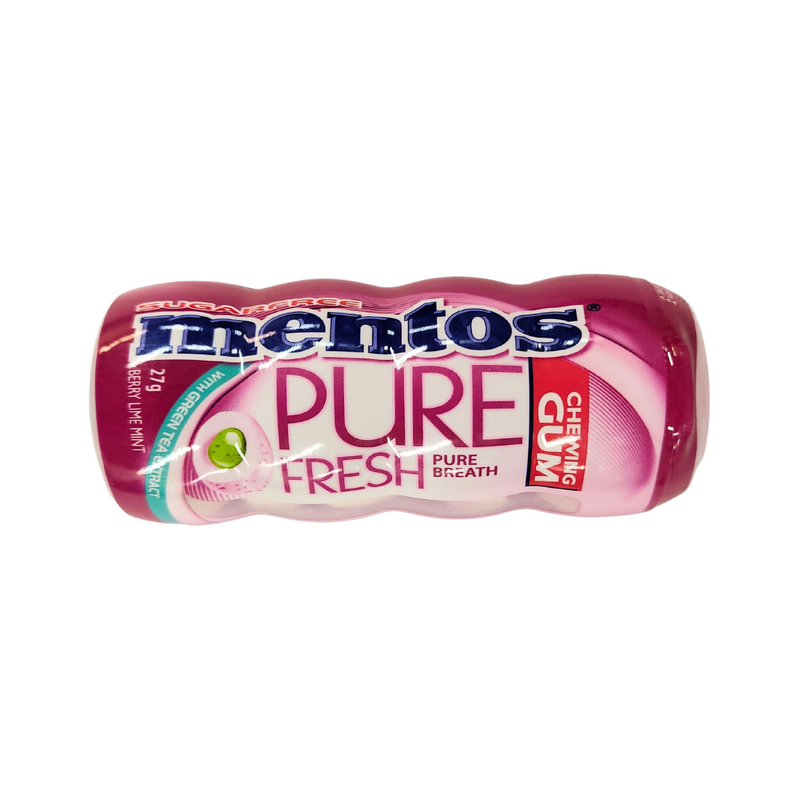 Mentos Pure Fresh Chewing Gum Berry Lime 27g