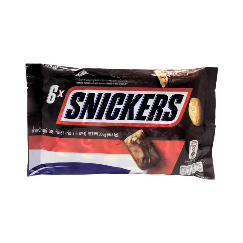 Snickers Classic 6 Packs 306g