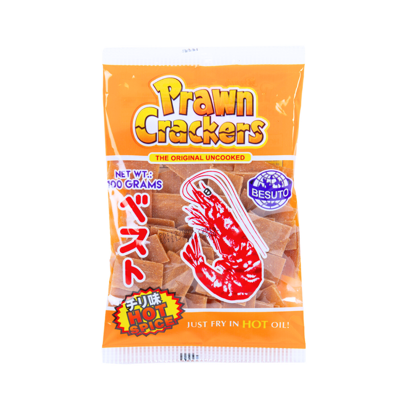 Besuto Prawn Cracker Hot And Spicy 100g