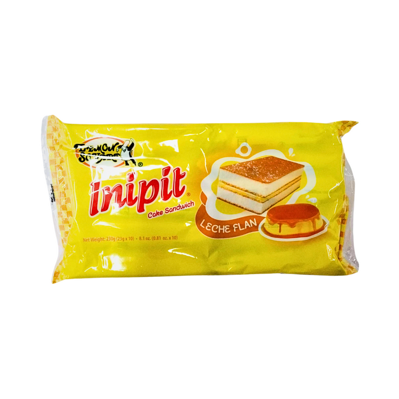 Lemon Square Inipit Cake Custard 23g x 10's