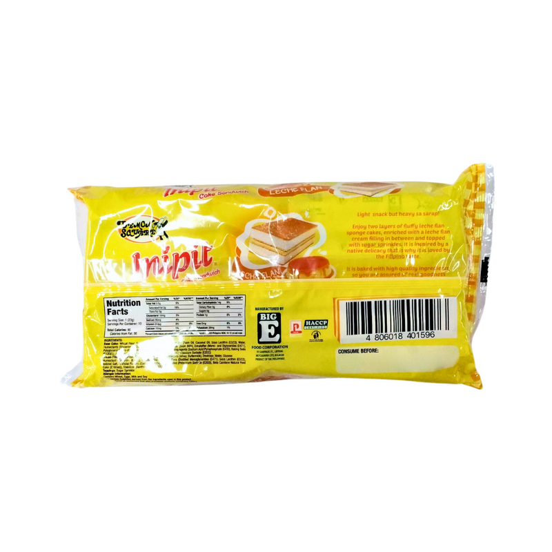 Lemon Square Inipit Cake Custard 23g x 10's