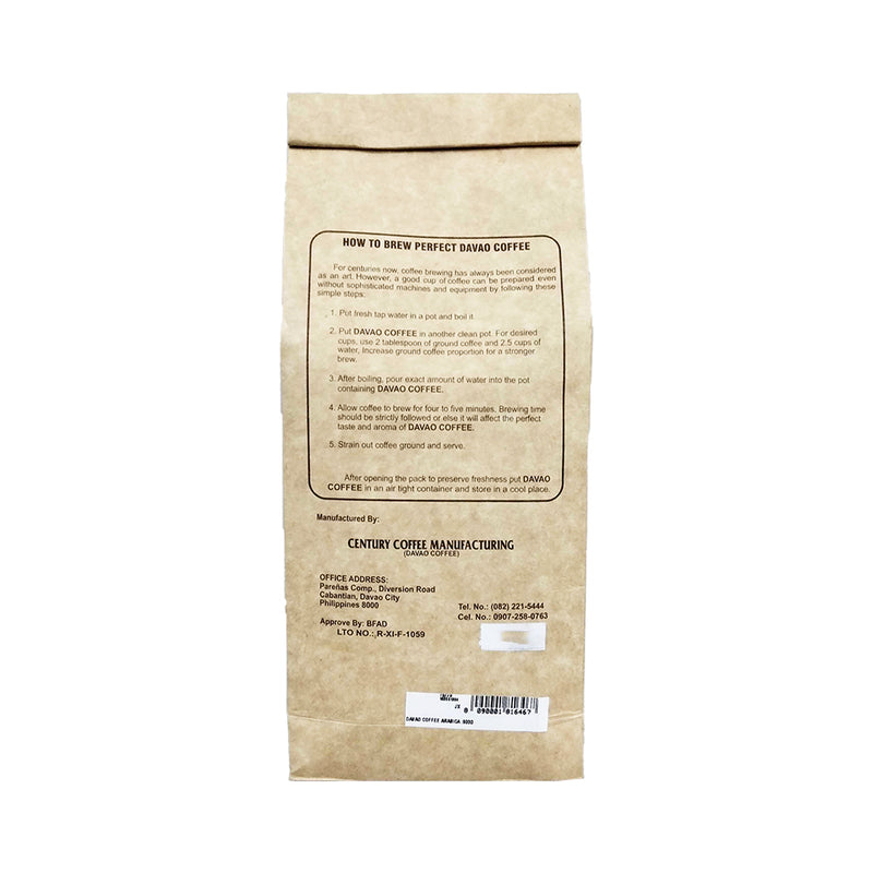 Davao Coffee Arabica 500g