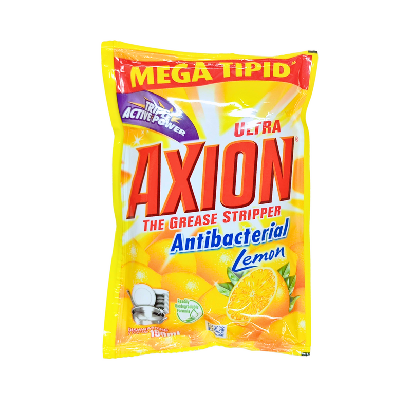 Axion Dishwashing Liquid Lemon 190ml