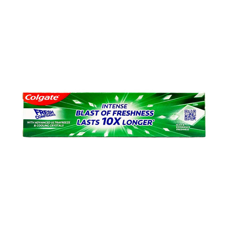 Colgate Fresh Confidence Toothpaste With Cooling Crystals Cool Menthol 125g