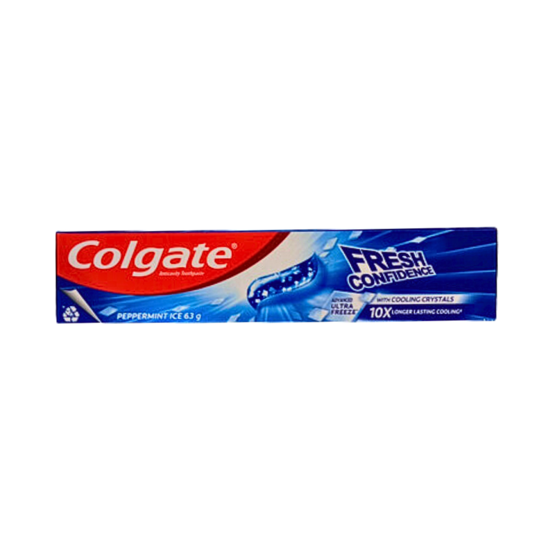 Colgate Fresh Confidence With Cooling Crystals Peppermint Ice 63g