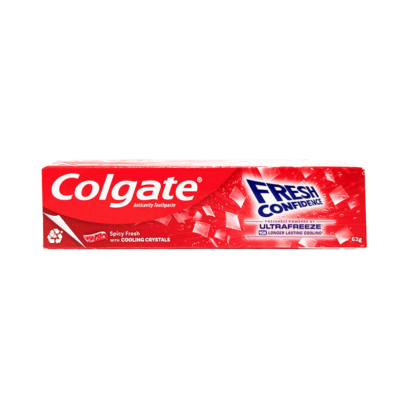 Colgate Fresh Confidence Toothpaste With Cooling Crystals Spicy Fresh 63g