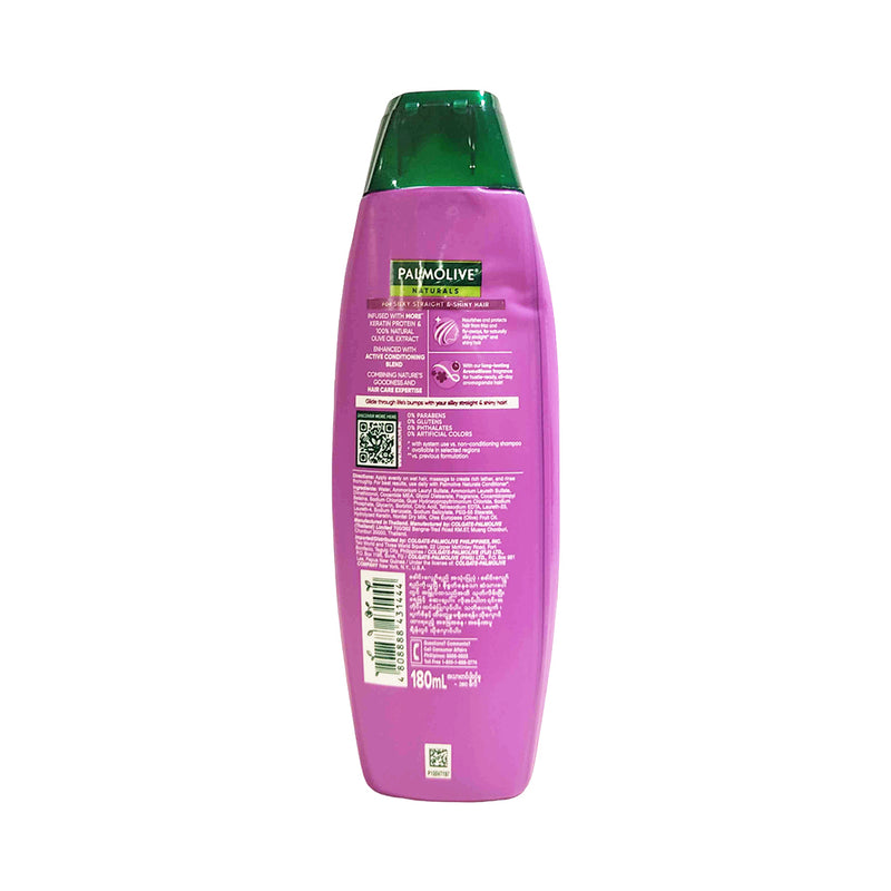 Palmolive Naturals Shampoo And Conditioner Silky Straight 180ml