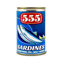 555 Sardines In Natural Oil 155g