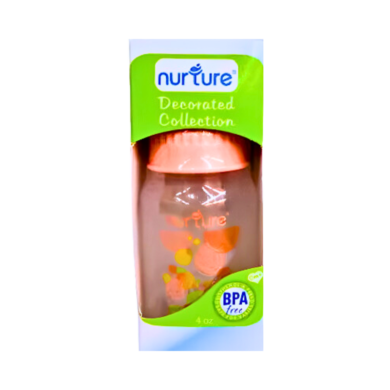 Nurture Feeding Bottle Decorated Collection 4oz