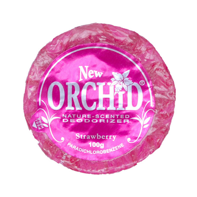 New Orchid Deodorizer Strawberry Scent Refill 100g
