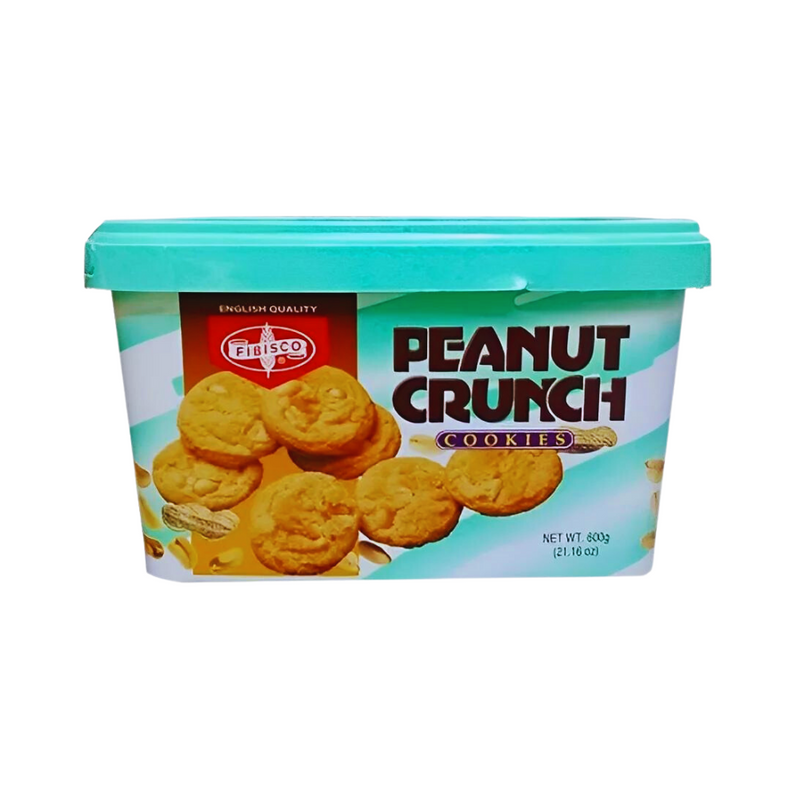 Fibisco Peanut Crunch Cookies 600g