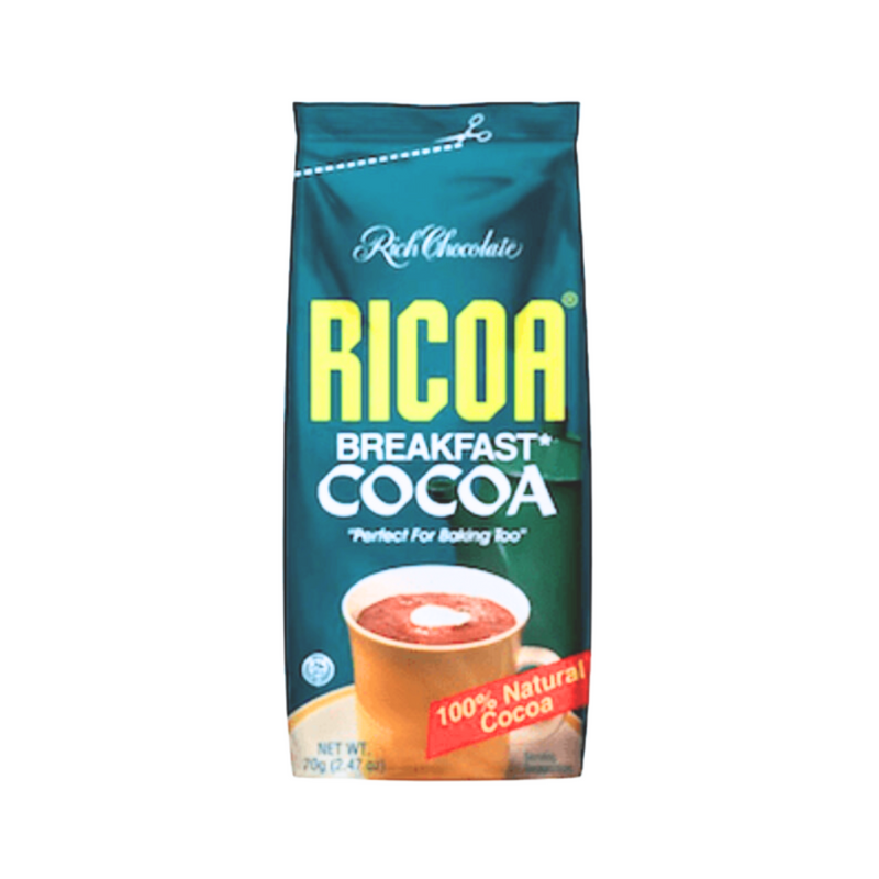 Ricoa Breakfast Cocoa Pouch Econopack 70g