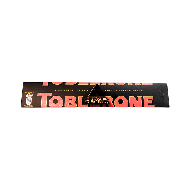 Toblerone Dark Chocolate Bittersweet With Honey And Almond 100g