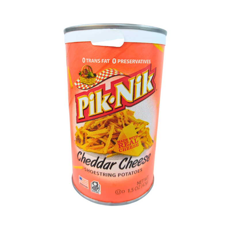 Pik-Nik Shoestring Potatoes Cheddar Cheese 42g (1.5oz)
