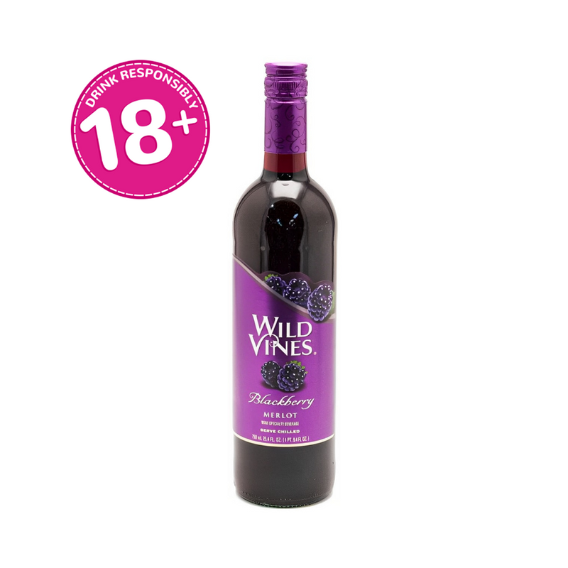 Wild Vines Blackberry Merlot Fruit Wine 750ml