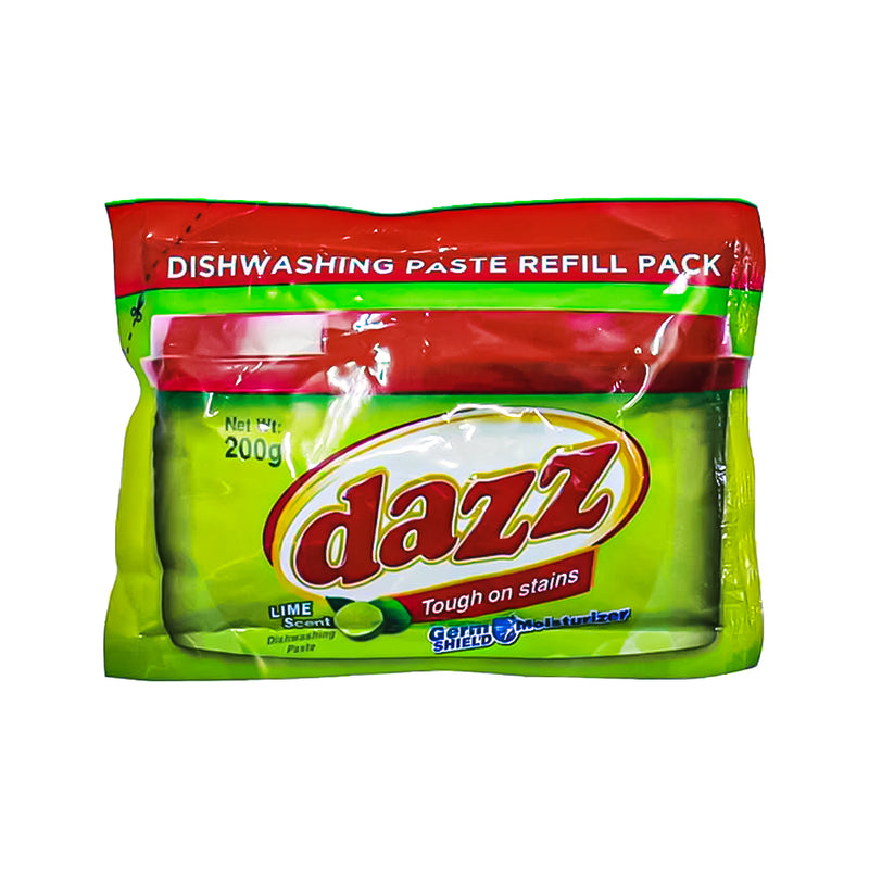 Dazz Dishwashing Paste Refill Lime 200g