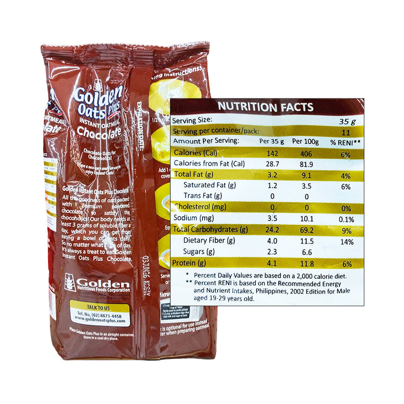 Golden Oats Plus Chocolate 400g