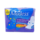 Modess All Night Sanitary Napkin With Wings Extra Long 4's